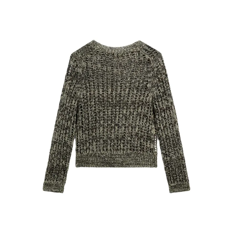 Massimo Dutti Knitwear Women's Yellow Green-1