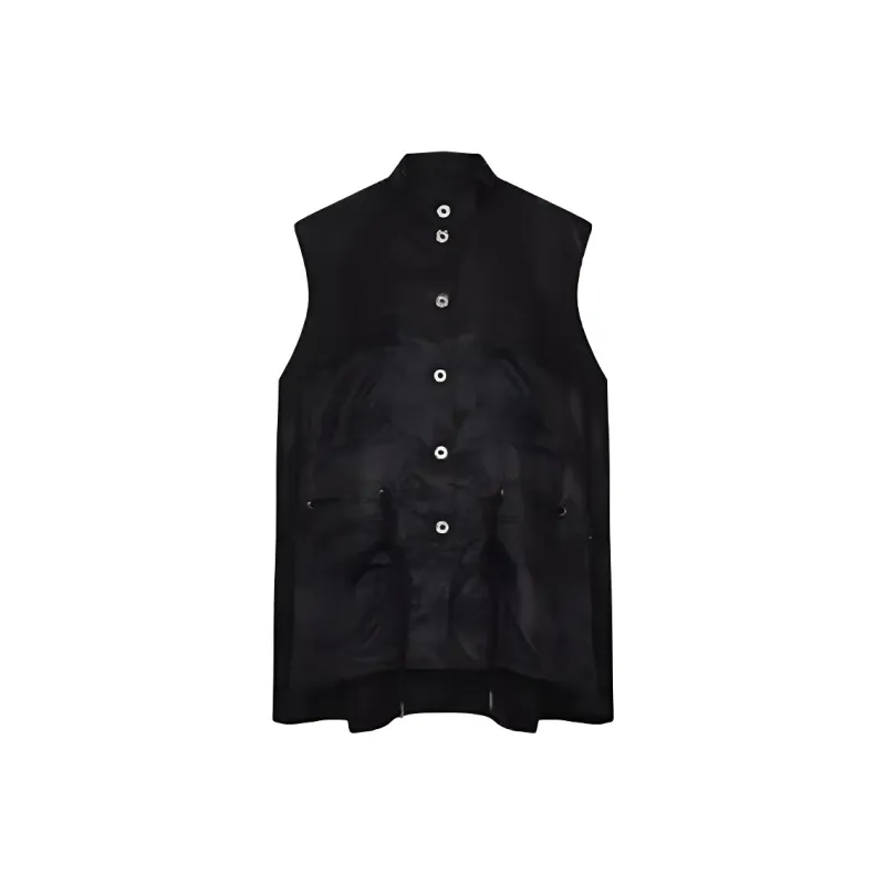 URBAN REVIVO Vests Women's Black-0