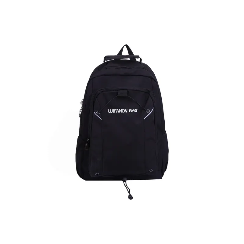 BRABOSTON Nylon Backpack Regular Unisex Blue/Khaki/Black/White-2