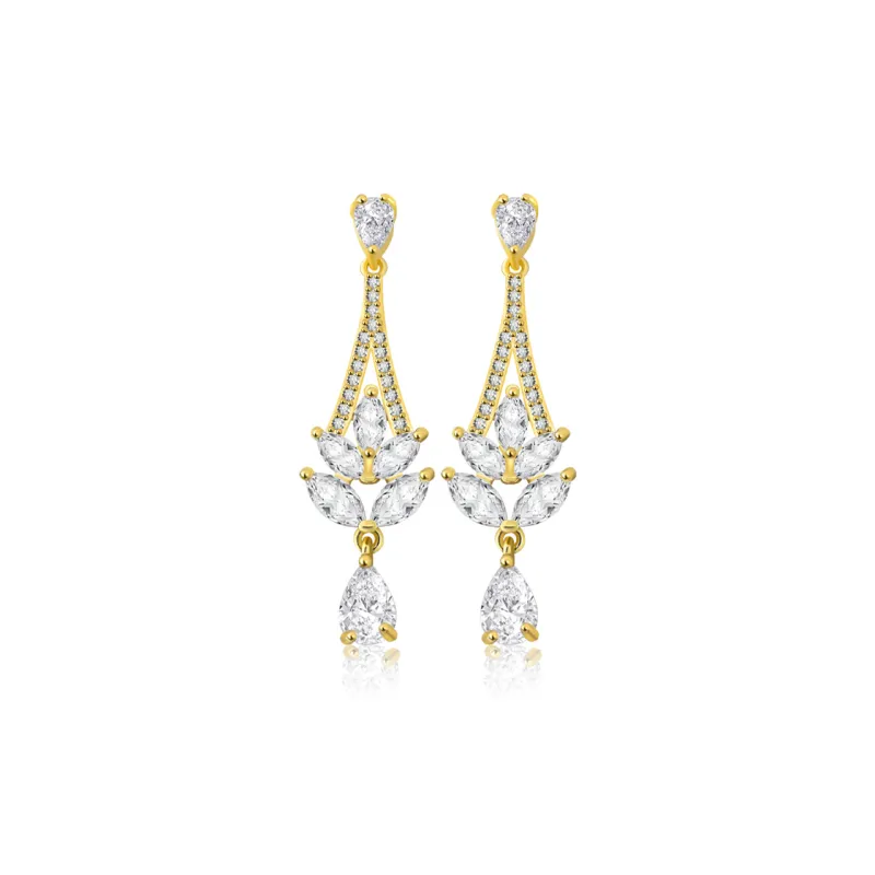 JOLLY SEASONS Copper Stud Earrings Women's-9