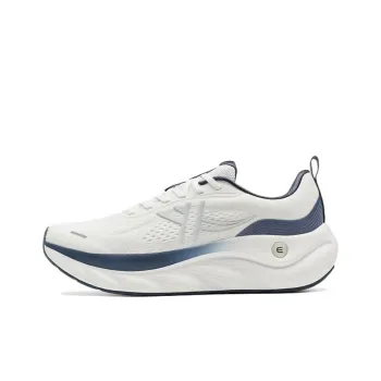 XTEP Breathable And Wear resistant Low Top Casual Running Shoes Men's White