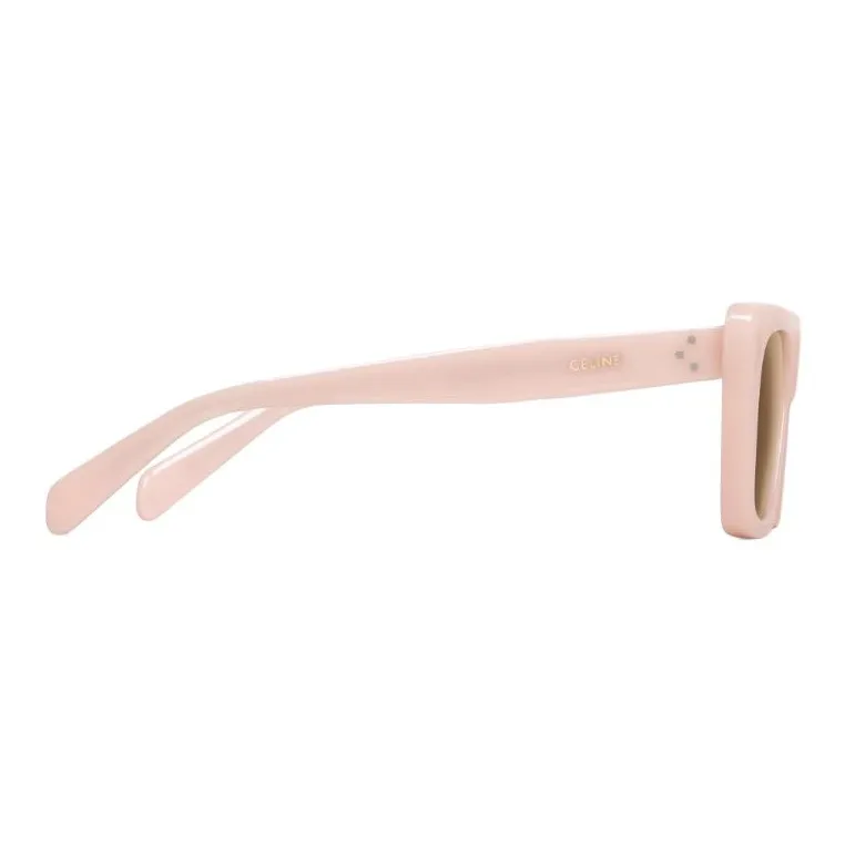CELINE Acetate Cat Eye Sunglasses Unisex Pink-2