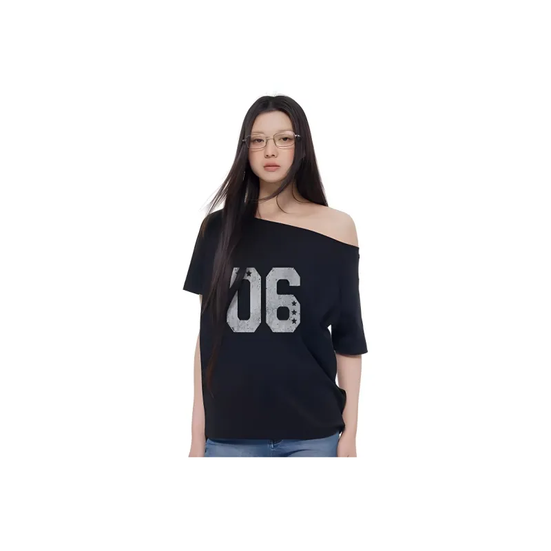 ORIASTAR T Shirts Women's Black-0