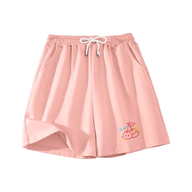 Cotton Casual Shorts Unisex-0