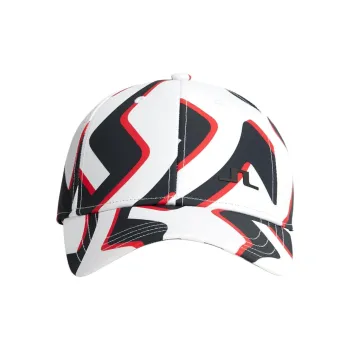 J.Lindeberg Metal Baseball Caps Unisex White