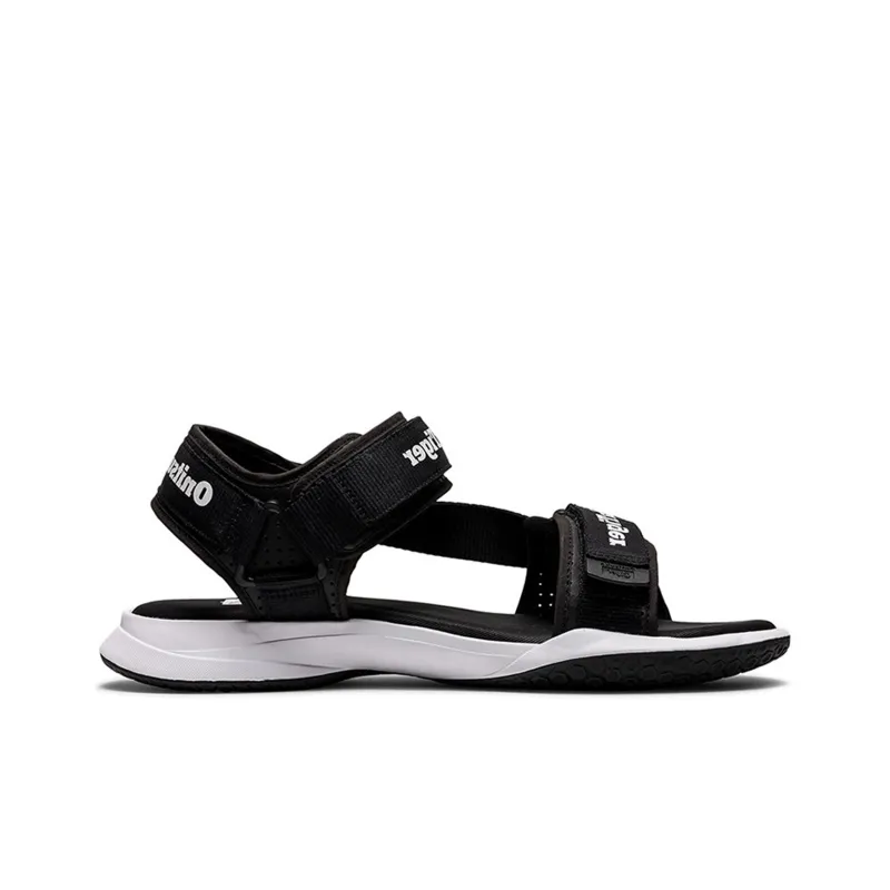 Onitsuka Tiger Ohbori Strap Sandals 'Black White'-1