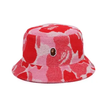 Bape Abc Camo Pile Jacquard Bucket Hat