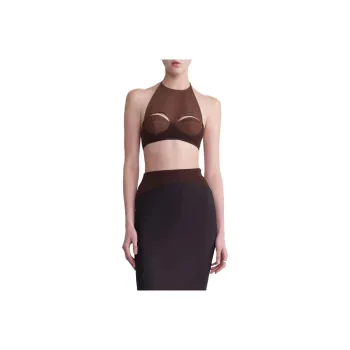Oude Waag Tank Tops Women's Brown