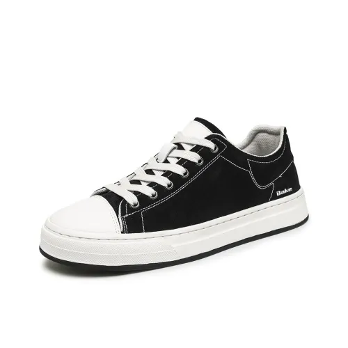 BAKE Breathable Lightweight Cushioning Low Top Canvas Shoes Men's
