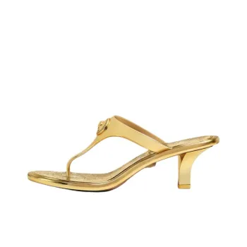 VERSACE Flip Flops 5.5cm Women's Gold