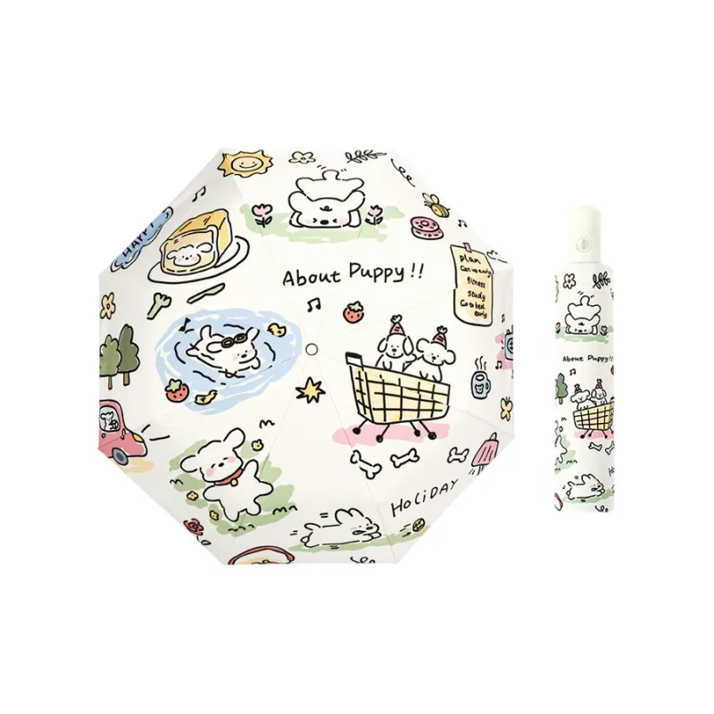 FY Puppy Everyday Cute Sun Umbrella, Umbrella-6