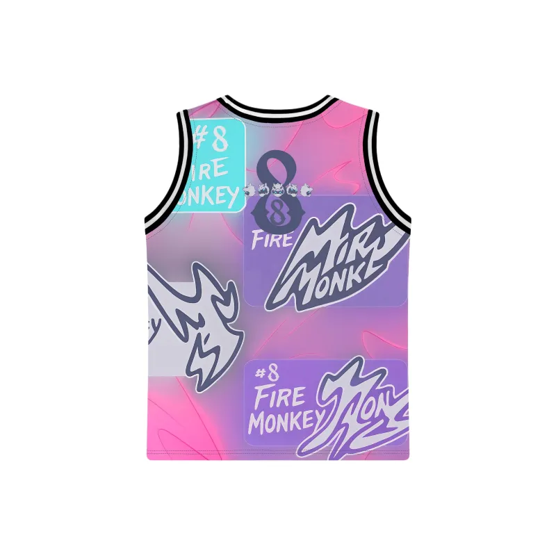 FireMonkey Basketball Jersey Unisex-1