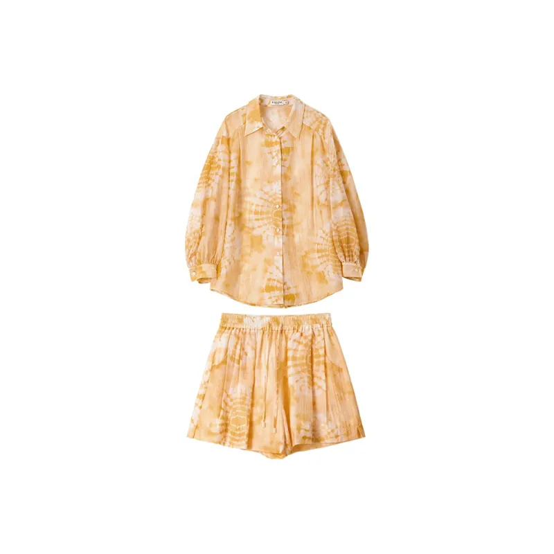 Bethine ['Pineapple' Calm And Unperturbed] Casual Suit Women's-0