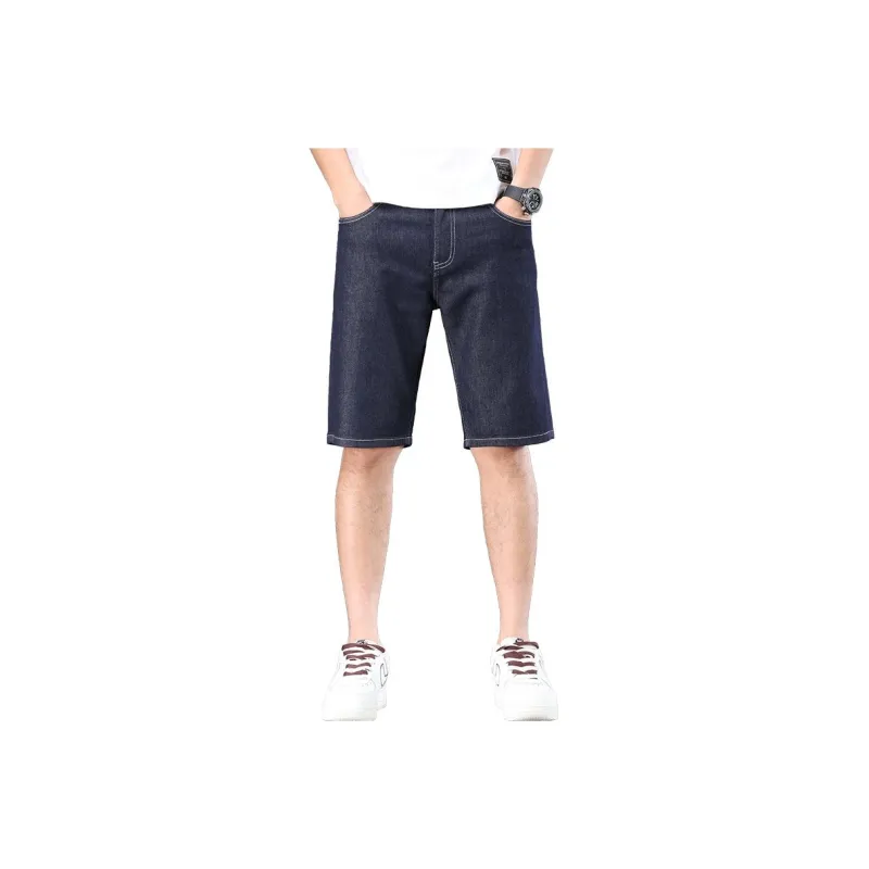 PRPK Denim Shorts Unisex Blue-0