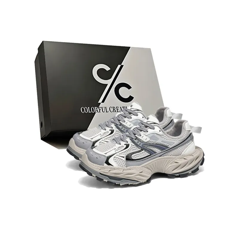 Colorful Creations Low Top Chunky Sneakers Men's-0