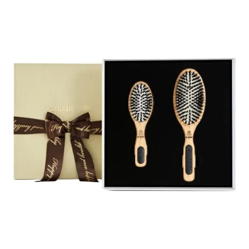 Kent Boar Bristle Airbag Clothing Sets Massage Comb Soothe Scalp PF01+PF02