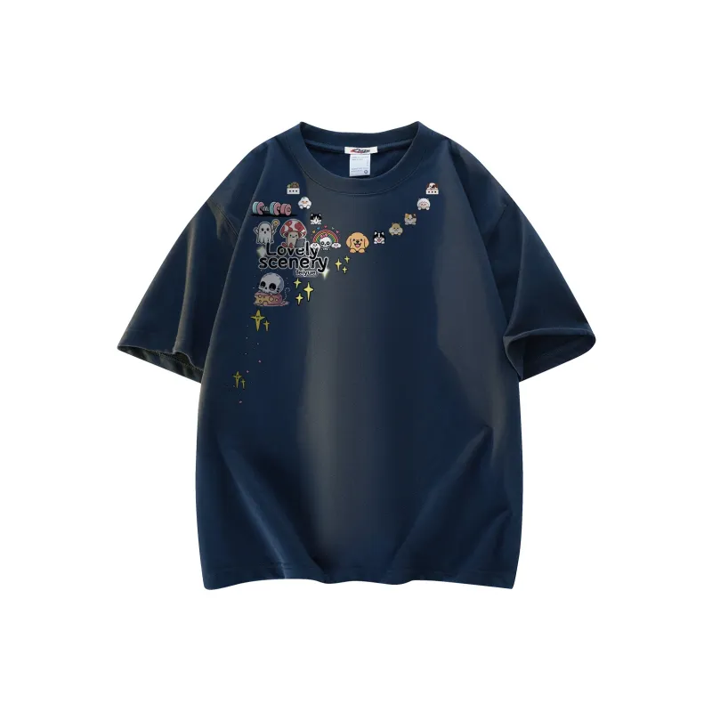 Feiyue T Shirts Unisex-4