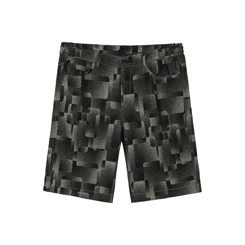 ANDREW MACKENZIE Denim Shorts Unisex-1