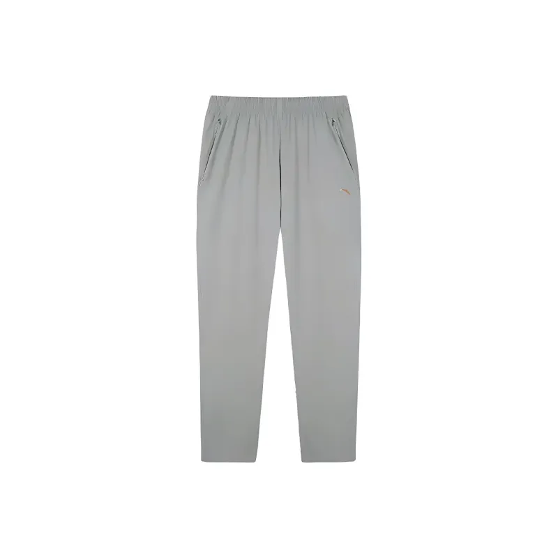 Anta Variety Training Collection Knitted Sweatpants Women's Light Gray-0