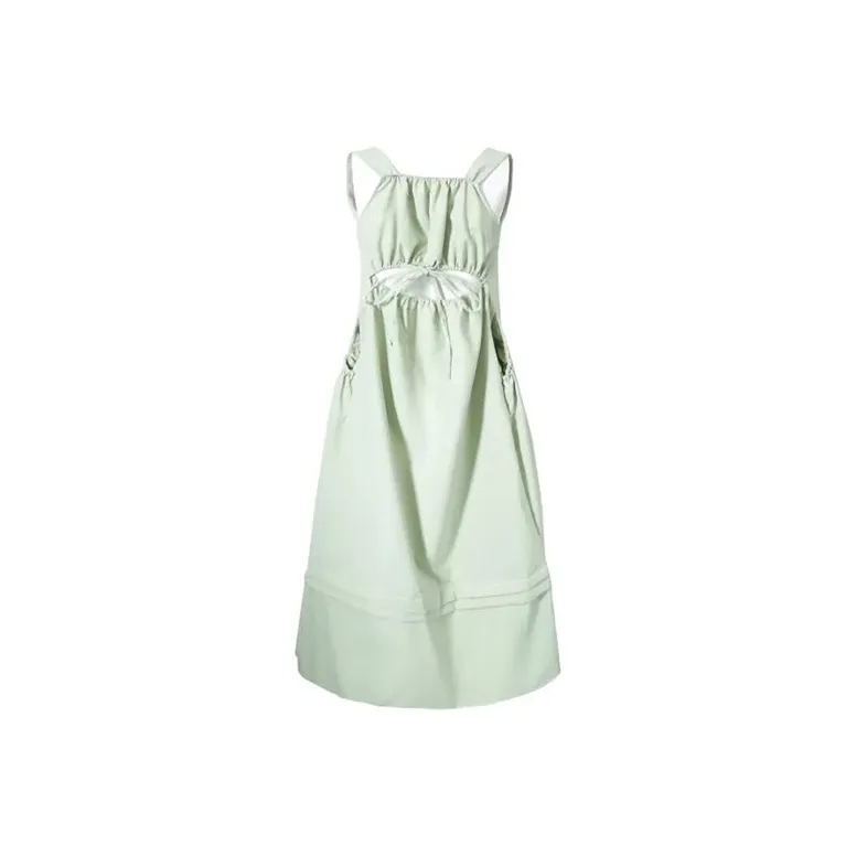 GUOZHEN Slip Dresses Women's Light Green-1