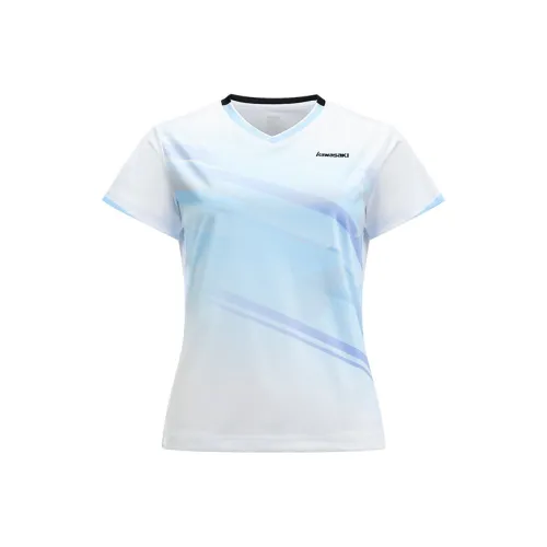 Kawasaki Badminton Jersey Women's Phantom Blue