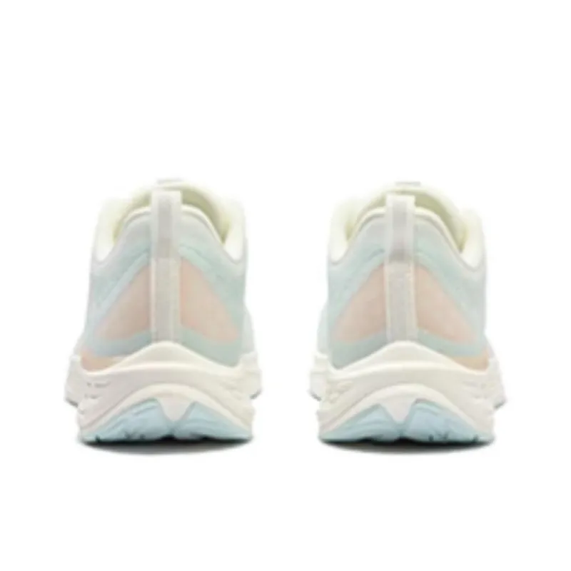 361° Cushioning, Wear Resistant Low Top Running Shoes Women's White Blue Orange-2