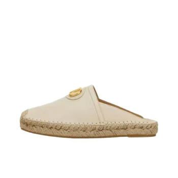 Valentino GARAVANI Odor Resistant Closed Toe Slippers Women's Ivory