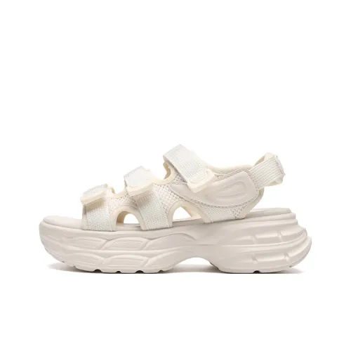 ZHR Beach Sandals Women's Beige, Black