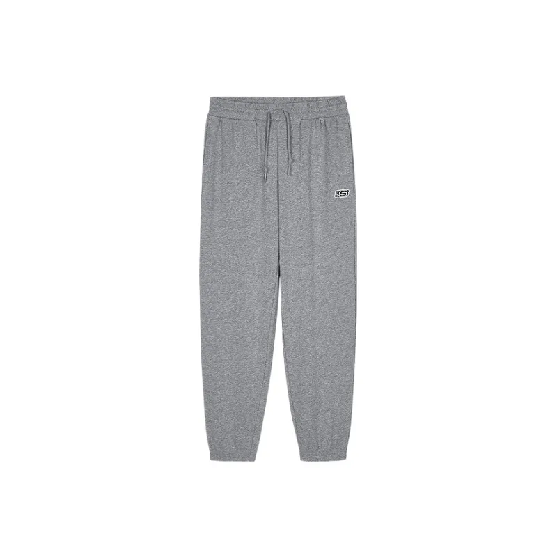 Skechers Sports Alliance Series Knitted Sweatpants Men's Medium Heather Gray-0