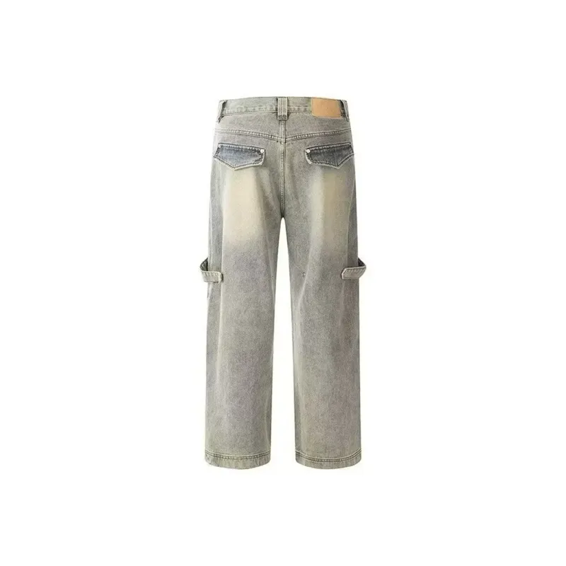 NEAR HERE Jeans Unisex Yellow Mud[Premium Edition]-1