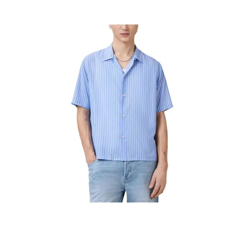ALLSAINTS Shirts Men Blue-0