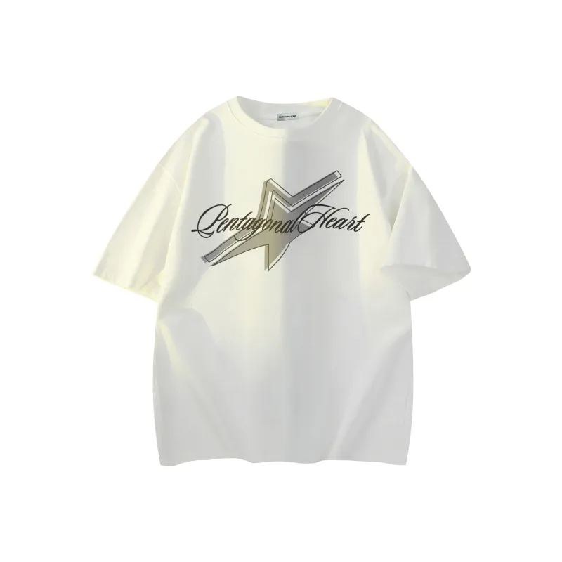 PENTAGONAL HEART T Shirt Unisex-5