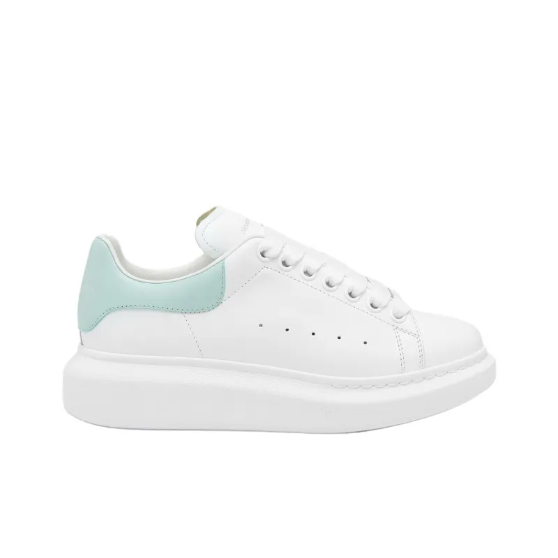 Alexander McQueen Oversized Sneaker Low Top Casual Shoes Women's White-1