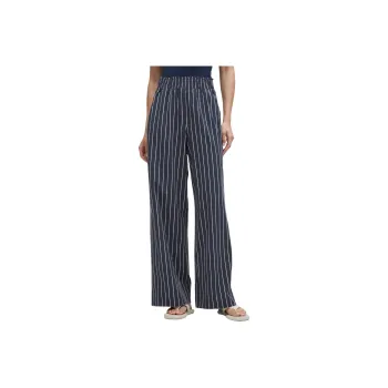 Lululemon Stretch Woven Casual Pants 31' Women's Light Ivory Club Blue Upright Stripe Max Light Ivory Club Blue