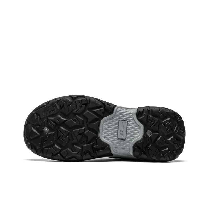 Warrior Hiking Shoes Height Increasing Wear Resistant Lightweight Slip Resistant Low Top Chunky Sneakers Men's Black-3