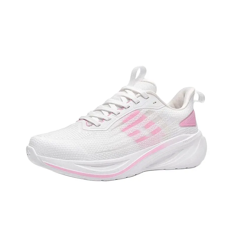 LOTTO Low Top Running Shoes Women's White Pink-2