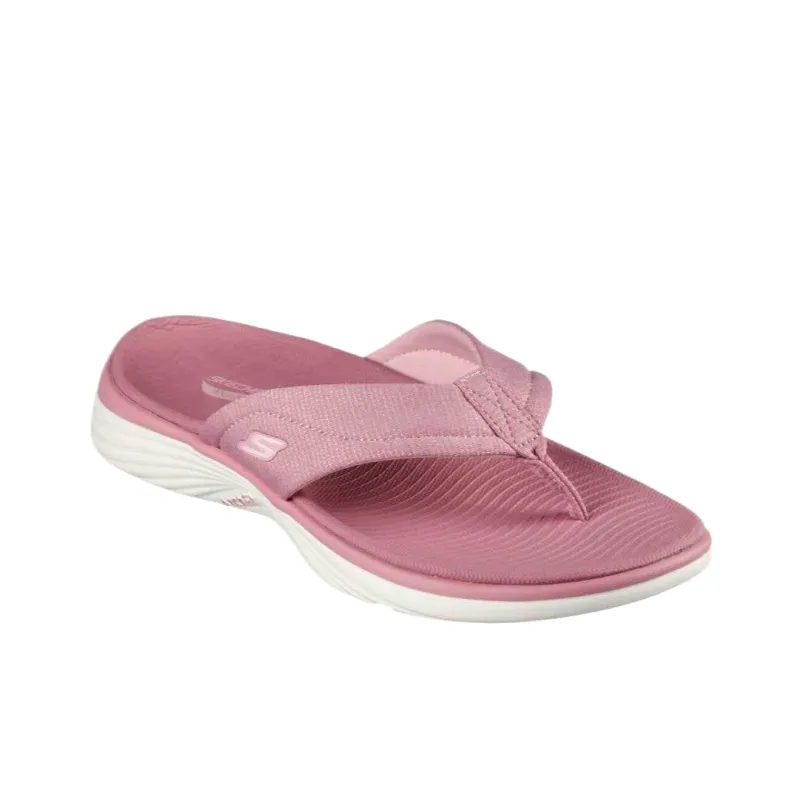 Skechers Arch Fit Slip Resistant Flip Flops Women's Light Purple-2