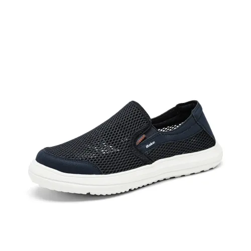 BAKE Men's Casual Shoes Men Low Top Gray