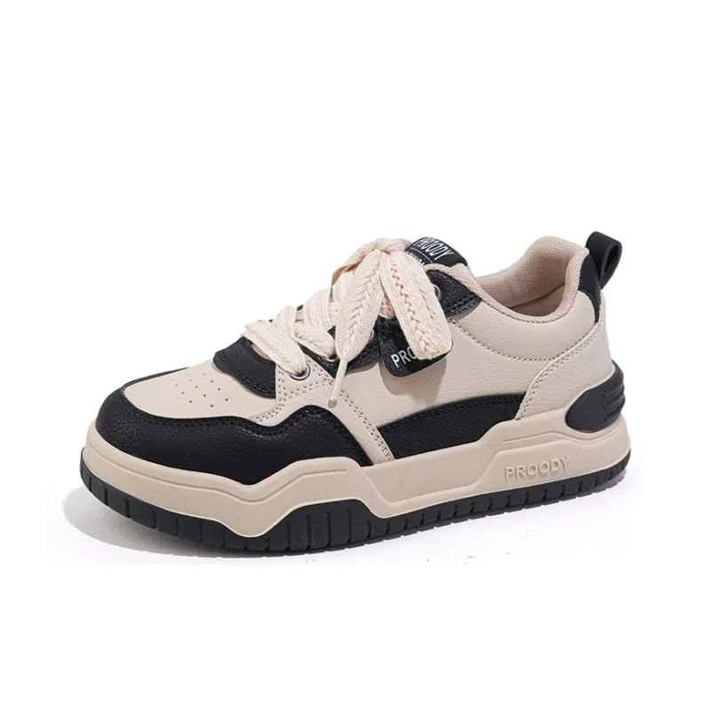Gai Renpu Anti Slip And Wear Resistant Height Increasing Low Top Skateboard Shoes Women's-7