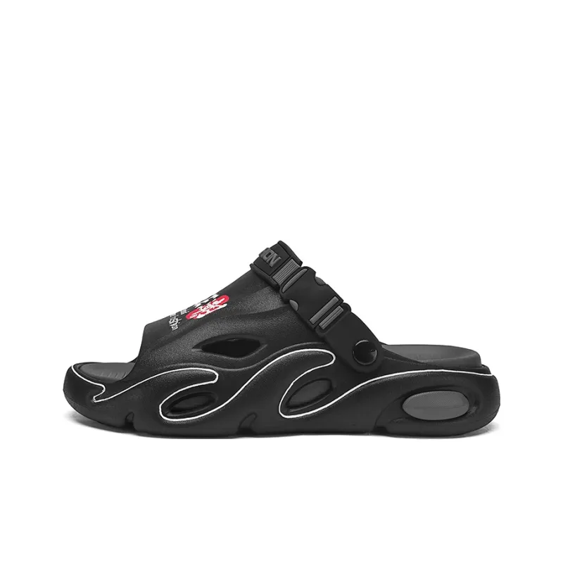 NANJIREN Beach Sandals Men Gray/Blue/Brown-5