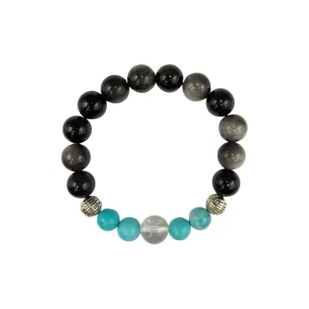 Fengyun Pavilion Obsidian Bracelets Unisex