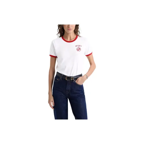 SPORTY & RICH SS25 Regular T Shirt Women's White/Rubies
