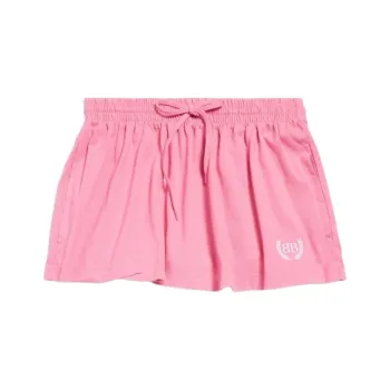 Balenciaga FW25 Casual Short Skirts Regular Fit Women's Pink