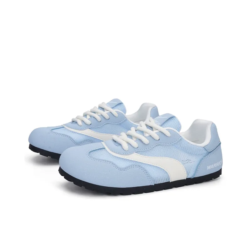 Warrior Abrasion Resistant Low Top Casual Shoes Women's Light Blue-1