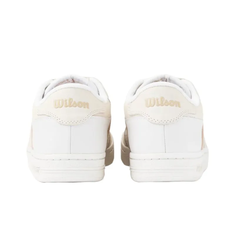 Wilson PRO STAFF Low Top Tennis Shoes Men's White Beige-3