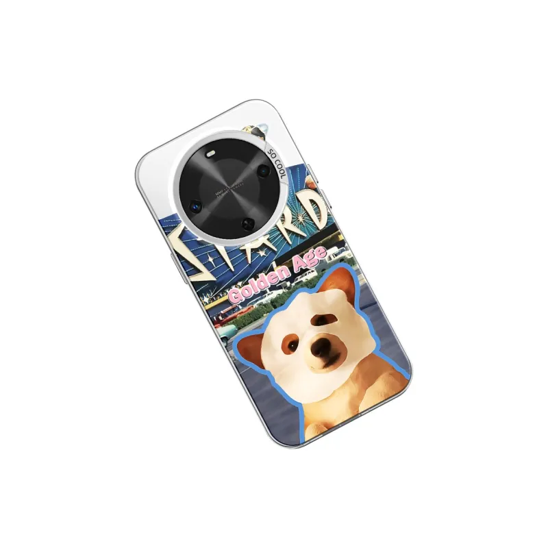 YAOCAI Acrylic Material Facial Mask Puppy Phone Cases Compatibility With MVMOM 30/20 Trendy And Cool-12