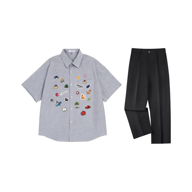 JEANSWEST Shirt Matching Set Unisex-6