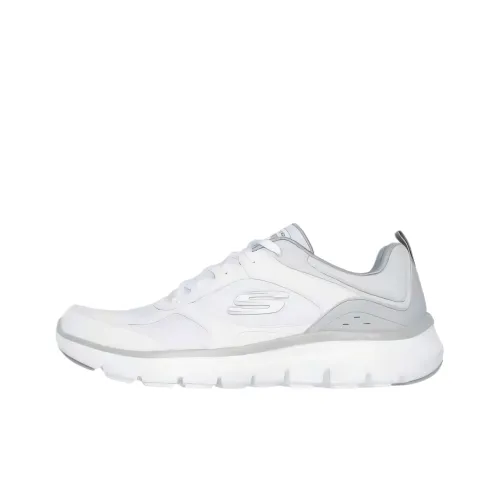 Skechers Flex Advantage 5.0 Low Top Running Shoes Men's White