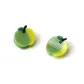 2 Pack (Simulated Green Apple Small Claw Clip)