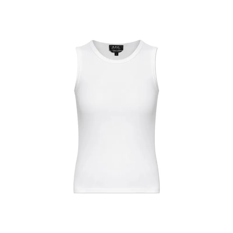 A.P.C Crew neck Tank Top-0